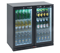 Bottle Cooler | Double Door Hinged 225L Silver | Burco