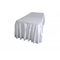 Satin Table Skirting | 4 Metres | White