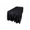 Satin Table Skirting | 10 Metres | Black